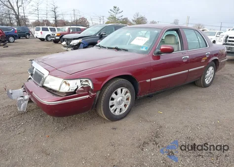 2004 Mercury Grand Marquis Ls from USA, damaged, VIN 2MEHM75W74X603109